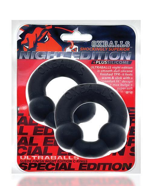 image of product,Oxballs Ultraballs Cockring Special Edition - Night Pack Of 2 - SEXYEONE