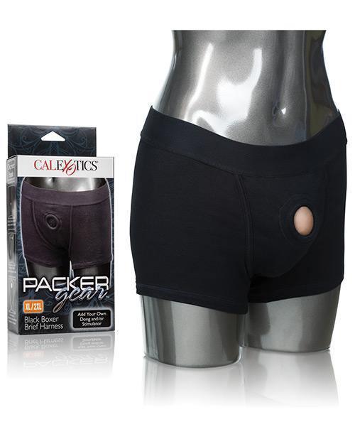 product image, Packer Gear Boxer Brief Harness - Black - SEXYEONE