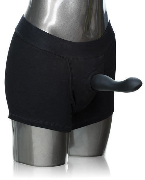 image of product,Packer Gear Boxer Brief Harness - Black - SEXYEONE
