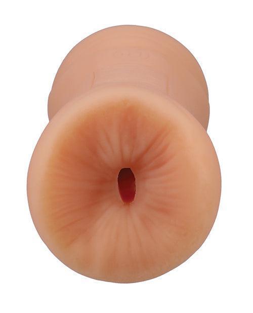 image of product,Palm Pal Stud Ass Ultraskyn Stroker - Vanilla - SEXYEONE