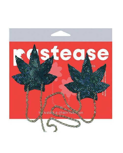 product image, Pastease Chains Disco Weed Leaf - Green O/s - SEXYEONE