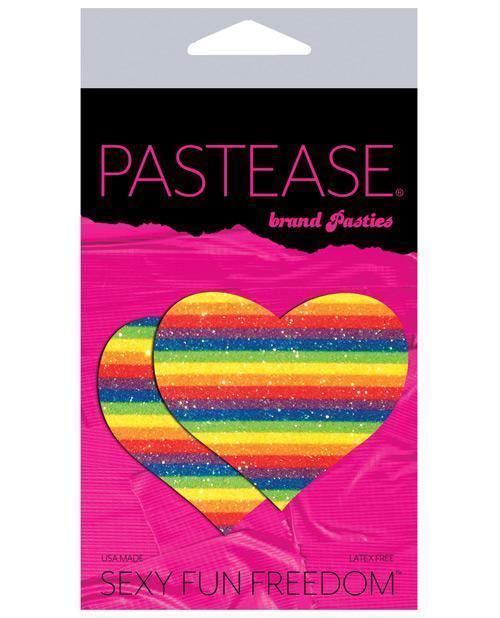 image of product,Pastease Glitter Heart W/bow - SEXYEONE