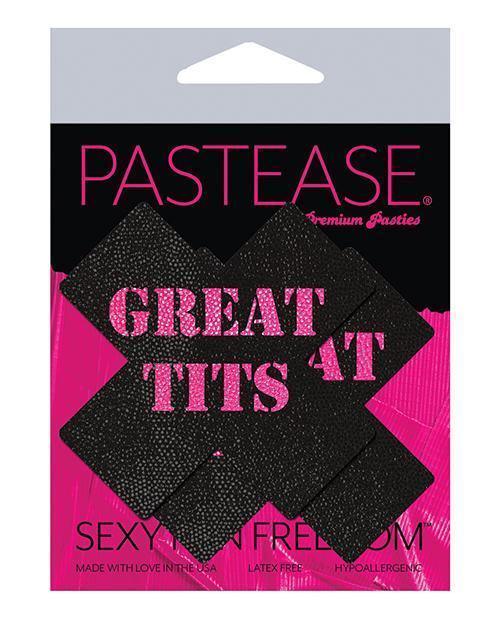 product image, Pastease Great Tits Cross - Black-pink O-s - SEXYEONE