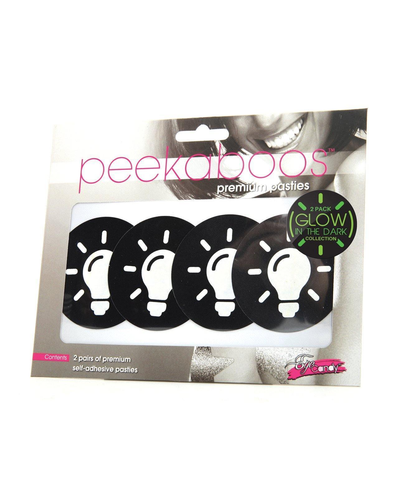 product image, Peekaboos Glow In The Dark Light Bulb - Pack Of 2 - SEXYEONE