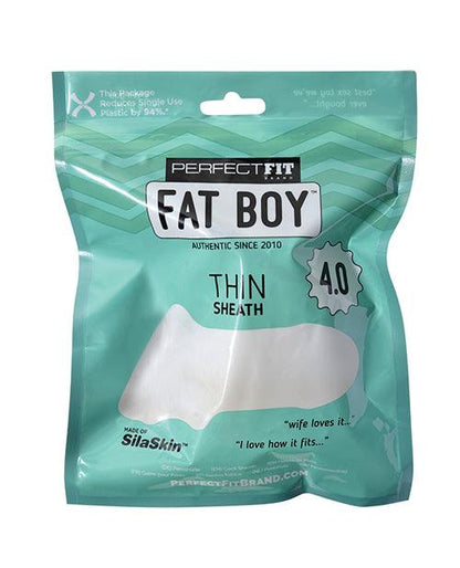 Perfect Fit Fat Boy Thin 4.0 - Clear - SEXYEONE