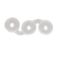 Perfect Fit Triple Donut Ring - Clear - SEXYEONE