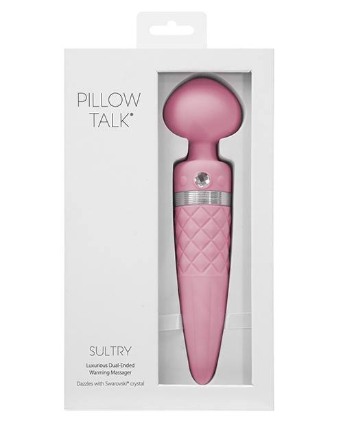 image of product,Pillow Talk Sultry Rotating Wand - SEXYEONE