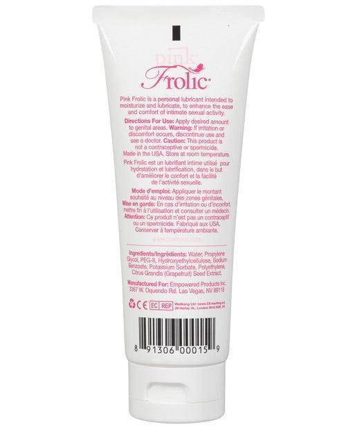 product image,Pink Frolic Gel Lubricant - 3.3 Oz Flip Top Tube - SEXYEONE