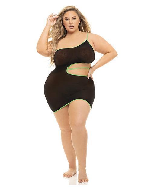 product image, Pink Lipstick All You Need Cut Out Dress - SEXYEONE