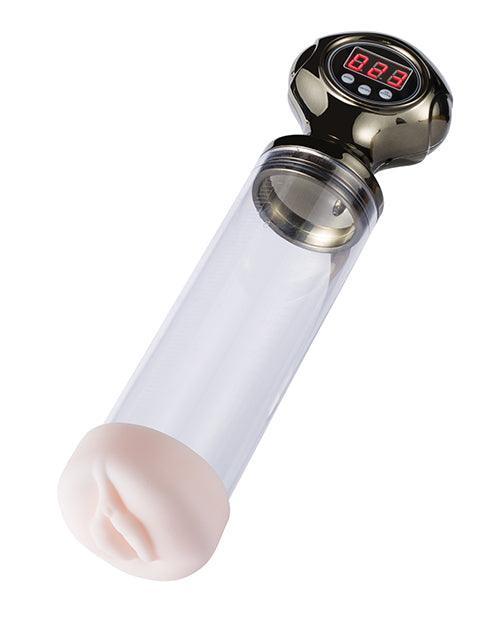 product image, Pipe Male Masturbation Cup Penis Enlargement Pump - Clear - SEXYEONE