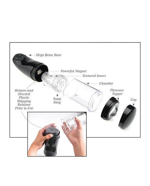 image of product,Pipedream Extreme Toyz Mega Bator Rechargeable Strokers - SEXYEONE