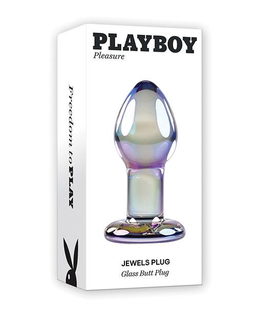 product image, Play Boy Pleasure Jewels Butt Plug - Clear - SEXYEONE
