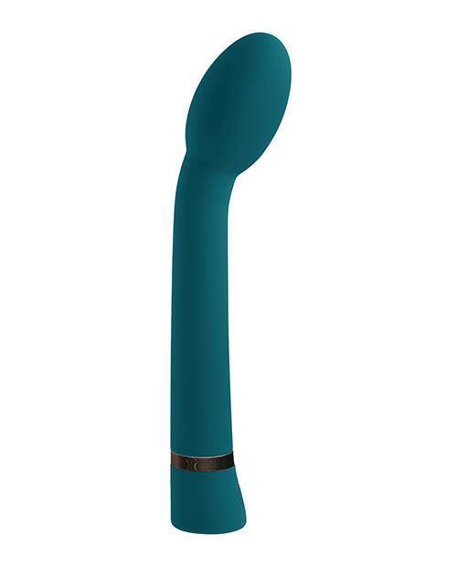 image of product,Playboy Pleasure On The Spot G-spot Vibrator - Deep Teal - SEXYEONE