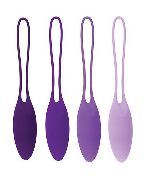 image of product,Playboy Pleasure Put In Work Kegel Set - Acai/ombre - SEXYEONE