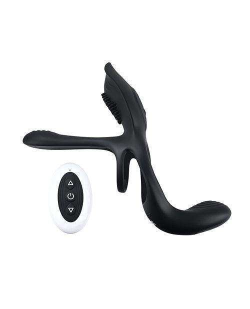 image of product,Playboy Pleasure The 3 Way Cock Ring - 2 Am - SEXYEONE
