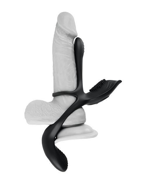 image of product,Playboy Pleasure The 3 Way Cock Ring - 2 Am - SEXYEONE