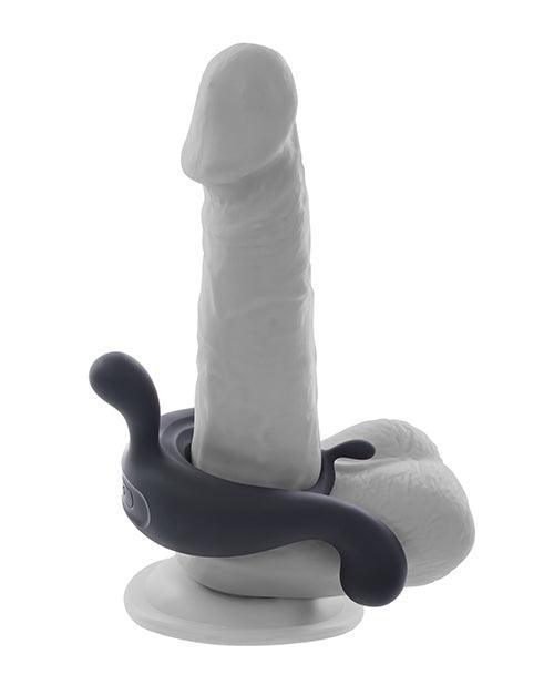 image of product,Playboy Pleasure Triple Play Cock Ring - 2 Am - SEXYEONE