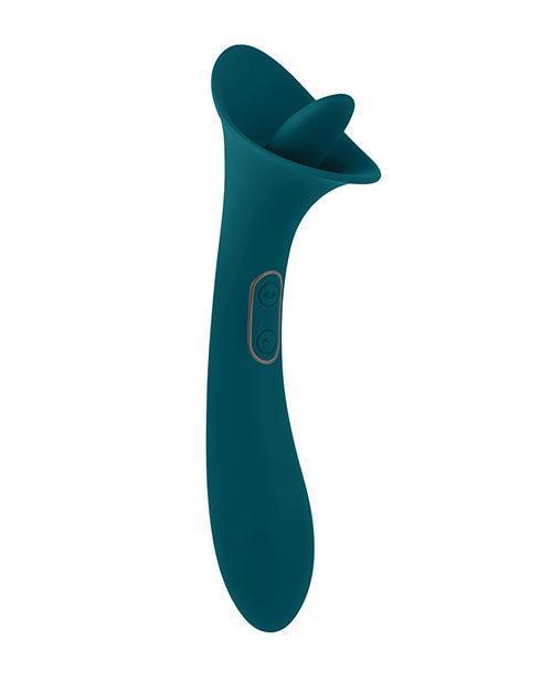 image of product,Playboy Pleasure True Indulgence Vibrator - Deep Teal - SEXYEONE