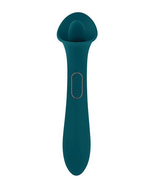 image of product,Playboy Pleasure True Indulgence Vibrator - Deep Teal - SEXYEONE