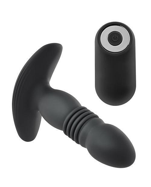 image of product,Playboy Pleasure Trust The Thrust Butt Plug - 2 Am - SEXYEONE