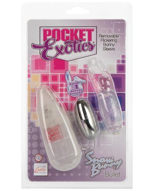 image of product,Pocket Exotics Snow Bunny Bullet - SEXYEONE