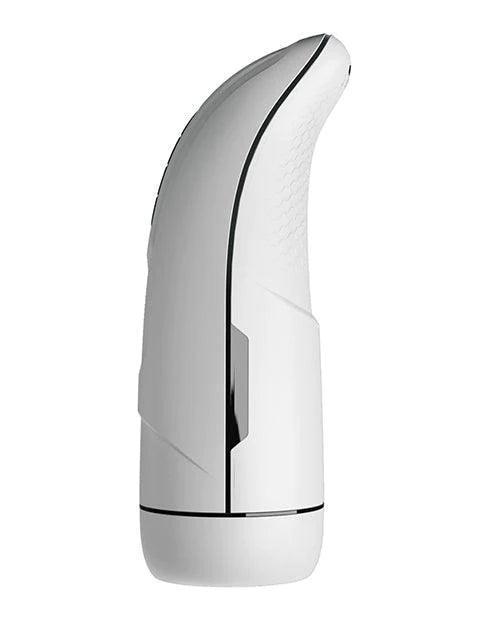 image of product,Pretty Love Marissa Vibrating & Licking Masturbator - White - SEXYEONE