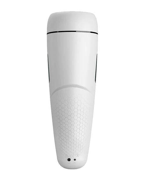 image of product,Pretty Love Marissa Vibrating & Licking Masturbator - White - SEXYEONE