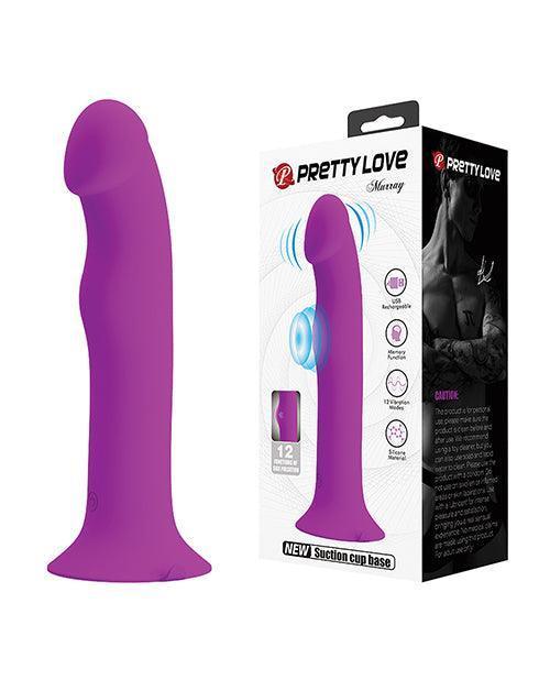 product image, Pretty Love Murray Pulsating Dildo - Black - SEXYEONE