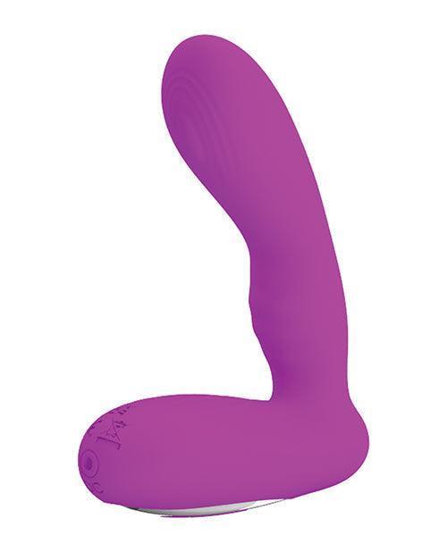 image of product,Pretty Love Piper Double Pulsation Vibe - Fuchsia - SEXYEONE