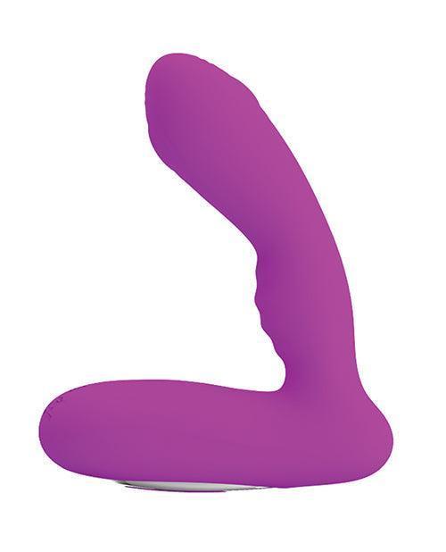 image of product,Pretty Love Piper Double Pulsation Vibe - Fuchsia - SEXYEONE