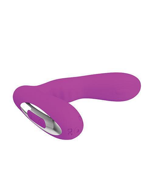 image of product,Pretty Love Piper Double Pulsation Vibe - Fuchsia - SEXYEONE