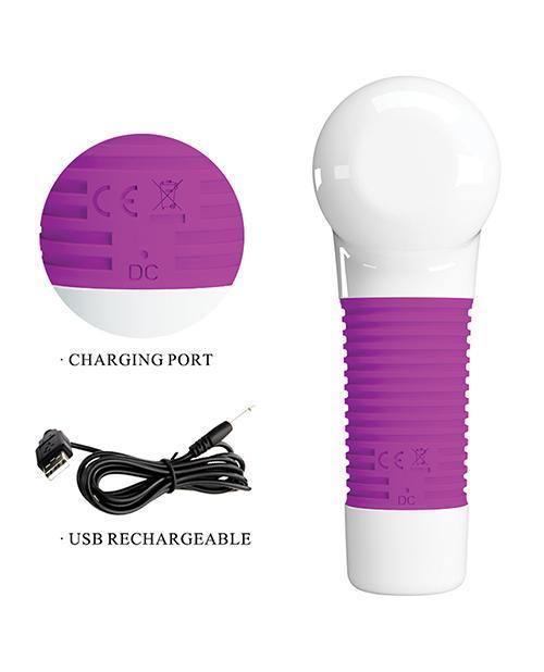 product image,Pretty Love Super Power Fun - White-fuchsia - SEXYEONE