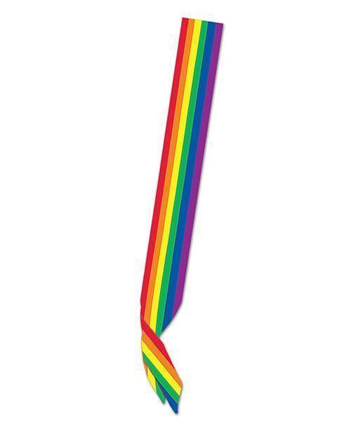 product image, Pride Satin Sash - Rainbow - SEXYEONE