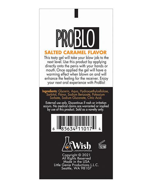 image of product,Problo Oral Pleasure Gel - Salted Caramel - SEXYEONE
