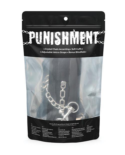 image of product,Punishment Crystal Detail Handcuffs - SEXYEONE