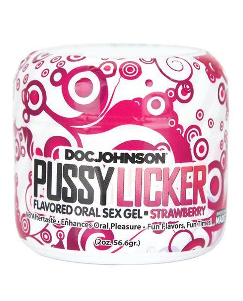 image of product,Pussy Licker - 2 Oz Strawberry - SEXYEONE