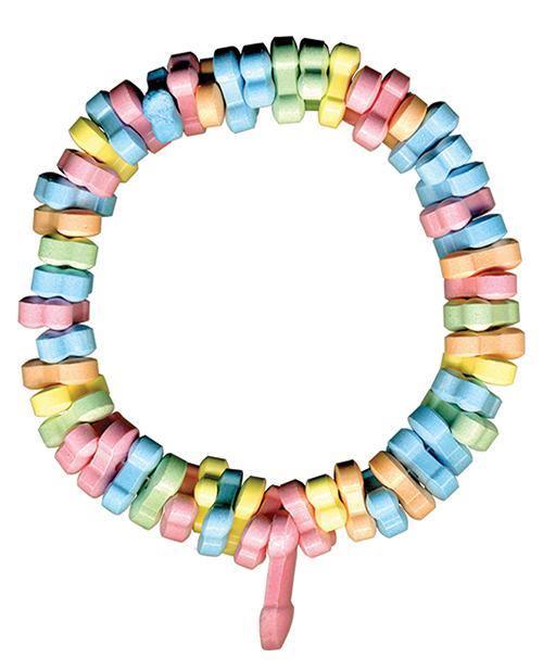 image of product,Rainbow Penis Candy Bracelet - SEXYEONE