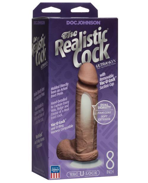 Realistic Ultraskyn Cock W/balls - SEXYEONE