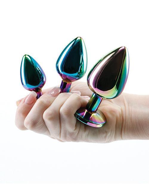 product image,Rear Assets Rainbow Gem Anal Trainer Kit - Multi Color - SEXYEONE