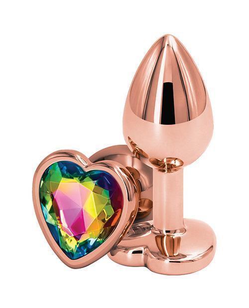 image of product,Rear Assets Rose Gold Heart Small - SEXYEONE