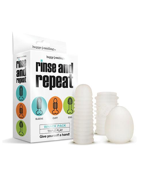 product image, Rinse & Repeat Whack Pack Triple Play - SEXYEONE