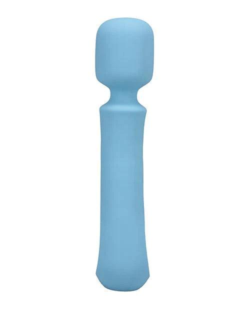 image of product,Ritual Euphoria Rechargeable Silicone Wand Vibe - Blue - SEXYEONE