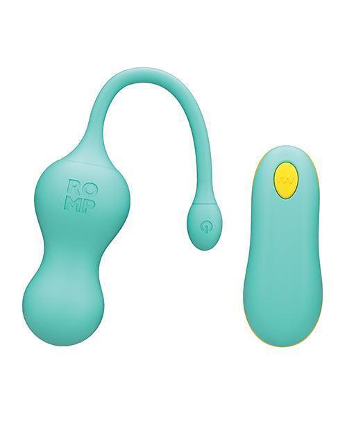 image of product,Romp Cello Remote Control G-spot Vibrating Egg - Blue - SEXYEONE