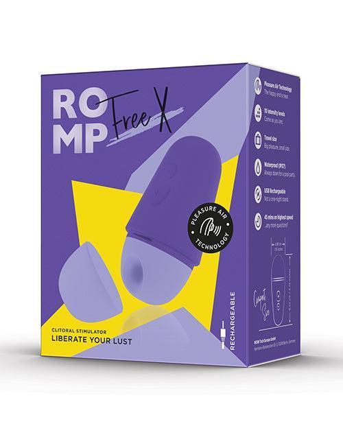 product image, ROMP Free X Clitoral Vibrator - Purple - SEXYEONE