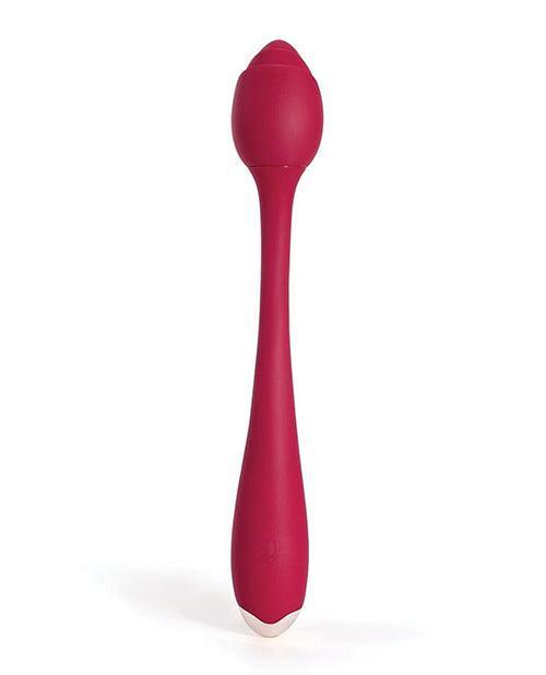 product image, Rosette Clitoral & G Spot Vibrator - Red - SEXYEONE