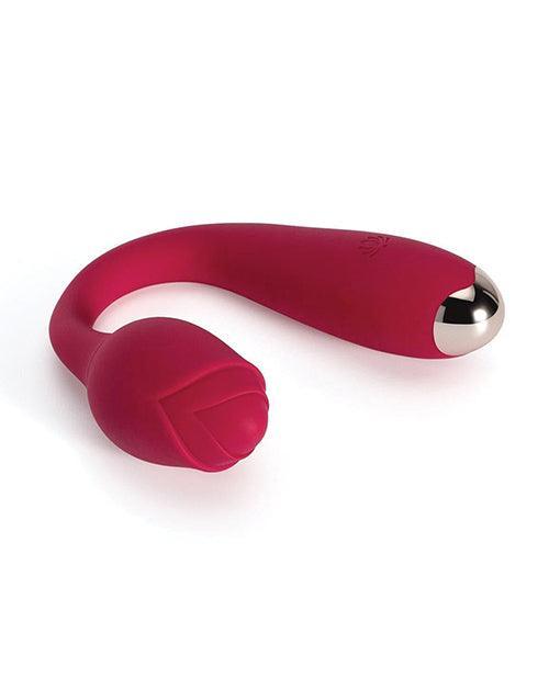 image of product,Rosette Clitoral & G Spot Vibrator - Red - SEXYEONE