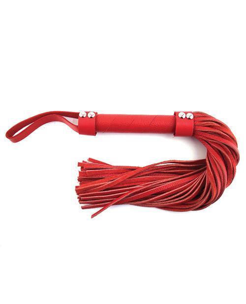 product image, Rouge Short Leather Flogger - SEXYEONE