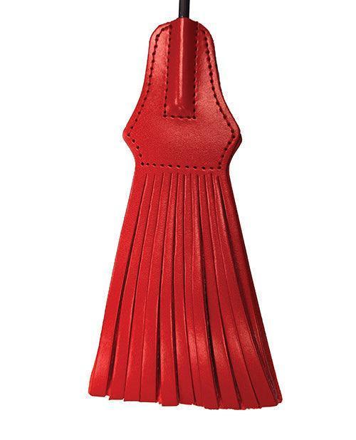 image of product,Rouge Tasseled Riding Crop - Red - SEXYEONE