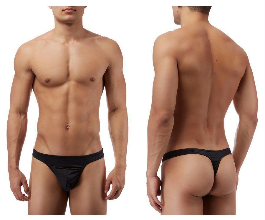 image of product,Satin Lycra Bong Thong - SEXYEONE