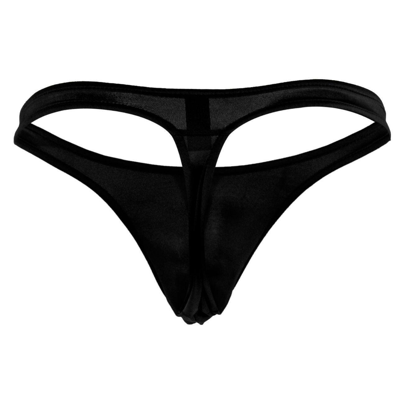 image of product,Satin Lycra Bong Thong - SEXYEONE
